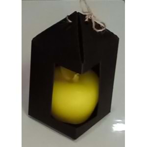 KOKULU MUM ELMA - SARI ( 1 ADET FİYATIDIR )