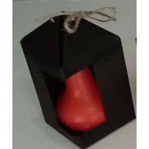 KOKULU MUM SU KABAĞI - KIRMIZI ( 1 ADET FİYATIDIR )