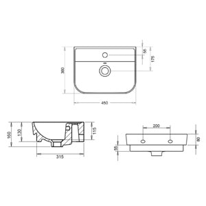LUNA SLİM 45 TURAVİT MAT SİYAH