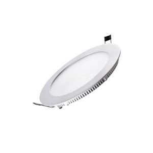 LEVA LED PANEL YUVARLAK SLIM SIVA ALTI BEYAZ IŞIK 12 W 960lm 16,5 CM LV-3092