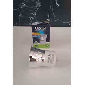 LEDON ÇANAK AMPUL 11W GÜN IŞIĞI İĞNE BACAK 220VOLT 550LÜMEN MR16