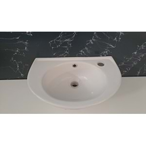 28X45 OVAL LAVABO DELİKLİ TURAVİT