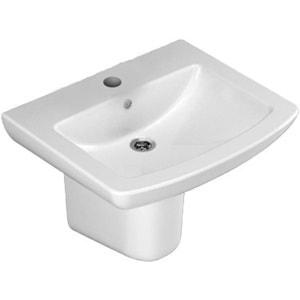 PLAZA LAVABO 50X60cm + YARIM AYAK TURAVİT