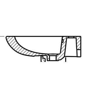 PLAZA LAVABO 50X60cm TURAVİT