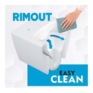RONDO RİMOUT KANALSIZ ASMA KLOZET (GİZ.MON.) TURAVİT