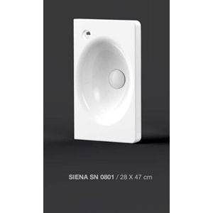 SİENA LAVABO 28X47cm TURAVİT