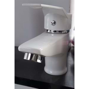 KERASUS MERCURY SERİSİ - MİX LAVABO BATARYASI ( M02-K BEYAZ )