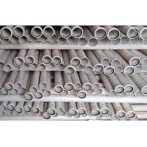 50X2000mm 3,2 PVC PİS SU BORUSU