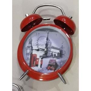 ÇALAR SAAT BÜYÜK DD-48 EM-181 ( KIRMIZI RENK )