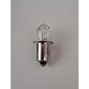 7,2 VOLT 0.5 A YUVASIZ & TIRNAKSIZ & DÜZ IŞILDAK AMPULÜ