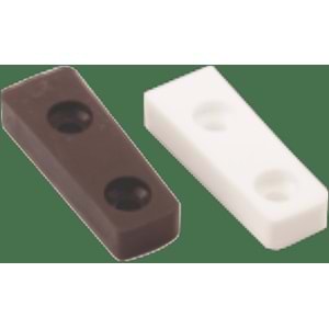 ALÜMİNYUM PENCERE İSPANYOLET KARŞILIĞI PLASTİK - K.KAHVE ( UZUNLUK 4 cm ) ( 1 ADET FİYATIDIR )