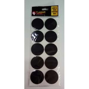 FLAMME KENDİNDEN YAPIŞKANLI MOBİLYA - ZEMİN KORUYUCU KEÇE - YUVARLAK 45 MM ÇAP