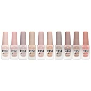 GABRİNİ NUDE MATTE OJE - AÇIK PEMBE 02 ( 1 ADET FİYATIDIR )