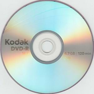 KODAK DVD+R 16x 4,7gb-120min ( 1 ADET FİYATIDIR )