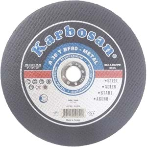 230 LUK METAL KESİCİ ( KARBOSAN ) 230 mm