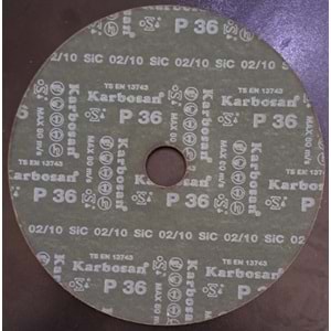 180 LİK P 36 KUM DİSK ZIMPARA ( KARBOSAN )