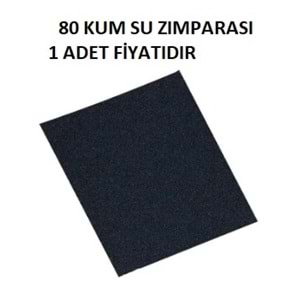 80 KUM SU ZIMPARASI BAY-TEC - KAĞIT ZIMPARA ( 1 ADET FİYATIDIR )