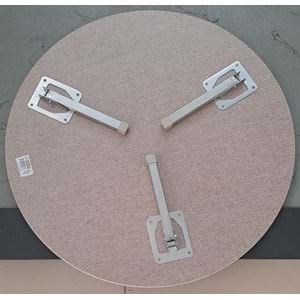 GÜMÜŞLER 70 cm METAL AYAKLI SOFRA