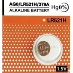 AG0 - LR521H - 379A 1,5V PİL ( 1 ADET FİYATIDIR )