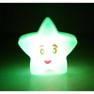HAPPY STAR IŞIKLI YILDIZ - PİLLİ LED LAMBA
