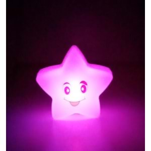 HAPPY STAR IŞIKLI YILDIZ - PİLLİ LED LAMBA