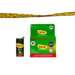 BYTRAP YAPIŞKAN SİNEK BANDI 3 LÜ PAKET