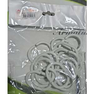 LEVA - ENES BANYO PERDESİ BORU HALKASI ET-096 ( 16 ADET )