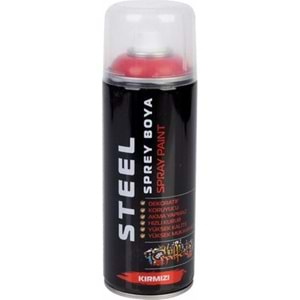 STEEL SPREY BOYA 400 ml - KIRMIZI