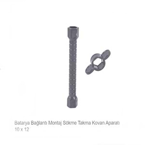 AY TAKIMI BATARYA ALT BAĞLANTI VİDA ANAHTARI PLASTİK ( 10 - 12 mm )