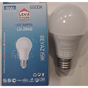 LEVA E27 DUY LED AMPÜL 9 W 900LM BEYAZ IŞIK 6500K LV-2945