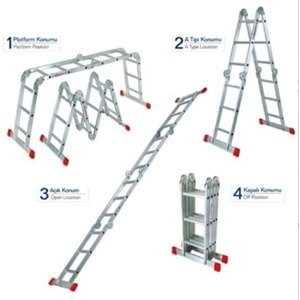 AKROBAT MERDİVEN 4,70 METRE & ÇOK AMAÇLI MERDİVEN 4,70 METRE