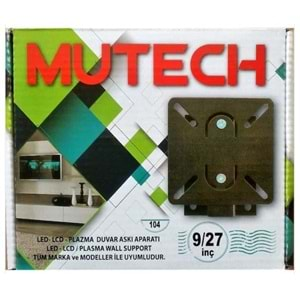 MUTECH LED-LCD-PLAZMA TV DUVAR ASKI APARATI ( 9 / 27 İNÇ )