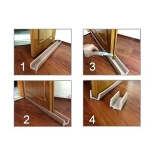 KAPI ALTI GEÇMELİ EŞİK SÜNGERİ 90 cm BEYAZ
