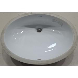 DURAVİT TEZGAH ALTI HİLTON OVAL LAVABO 42X58 H:20