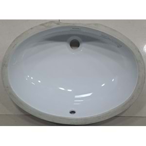 DURAVİT TEZGAH ALTI HİLTON OVAL LAVABO 42X58 H:20