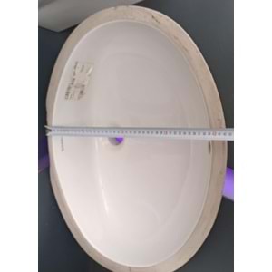 DURAVİT TEZGAH ALTI HİLTON OVAL LAVABO 42X58 H:20