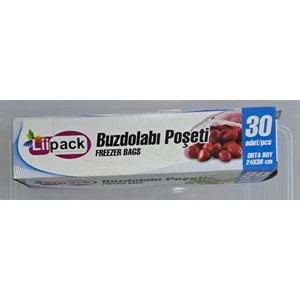 LİİPACK BUZDOLABI POŞETİ ORTA BOY