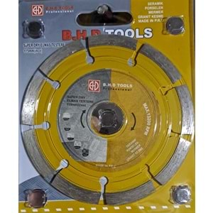 B.H.D TOOLS ELMAS TESTERE - GRANİT KESİCİ - MERMER KESİCİ 115 LİK