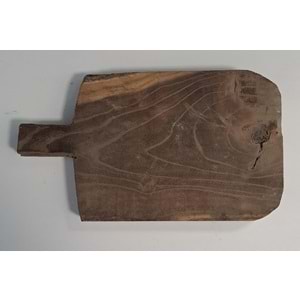 EL YAPIMI AHŞAP KESME TAHTASI ( 29,7 x 16,7 cm ) 26mm KALINLIK