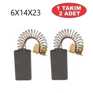 BOSCH TİPİ MANYETİK MATKAP KÖMÜRÜ YAYLI 6mmX14mmX23mm