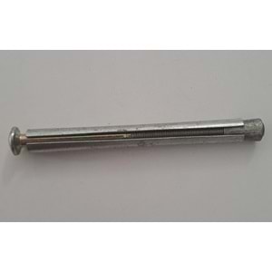 M6x100 ÇELİK DÜBEL BORULU ( ÇAP : 10 mm ) ( DUBEL ) ( 1 ADET FİYATIDIR )