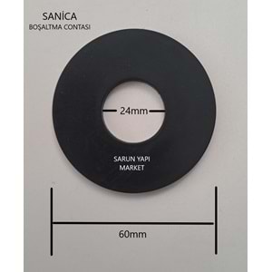 SANİCA GÖMME REZERVUAR CONTASI (DIŞ ÇAP 60mm / İÇ ÇAP 24mm )