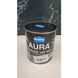 KARDELEN AURA SENTETİK & YAĞLI BOYA 1/1 (560ml-1kg) - SİYAH