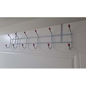 6 LI LÜX KAPI ARKASI ASKI GALVANİZLİ ( AMERİKAN KAPILAR İÇİN )