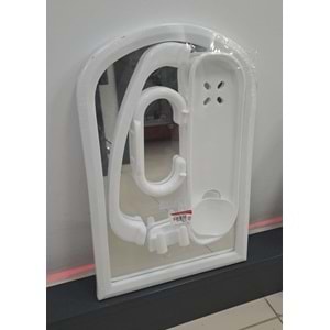 VİP PLASTİK AYNA SETİ 5 PARÇA KÜÇÜK ( 29,5 cm x 44 cm )