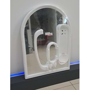 VİP PLASTİK AYNA SETİ 5 PARÇA BÜYÜK ( 40 cm x 53,5 cm )