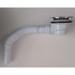 KROM DUŞ TROBLENİ 120 LİK TASLI KÖRÜKLÜ Ø 32 LİK ÇIKIŞLI ( ASET )