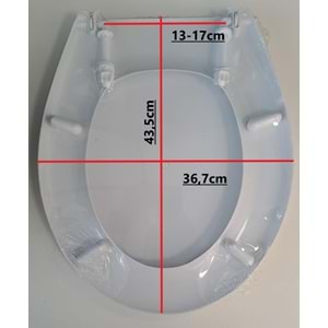 FATEX EKONOMİK KLOZET KAPAĞI PLASTİK POŞETLİ 550gr