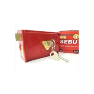 SEBU TRAJLI ( TİRAJLI ) KİLİT KARE 14 cm 70mm SİLİNDİRLİ TRAJLI ( TİRAJLI ) KİLİT - DEMİR KAPI KİLİDİ - 401