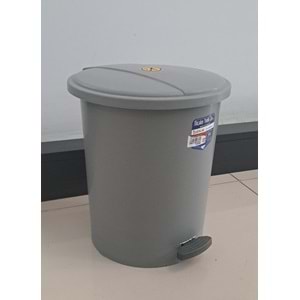 ERDEM PEDALLI ÇÖP KOVASI 3 NO 12 LT GRİ 013